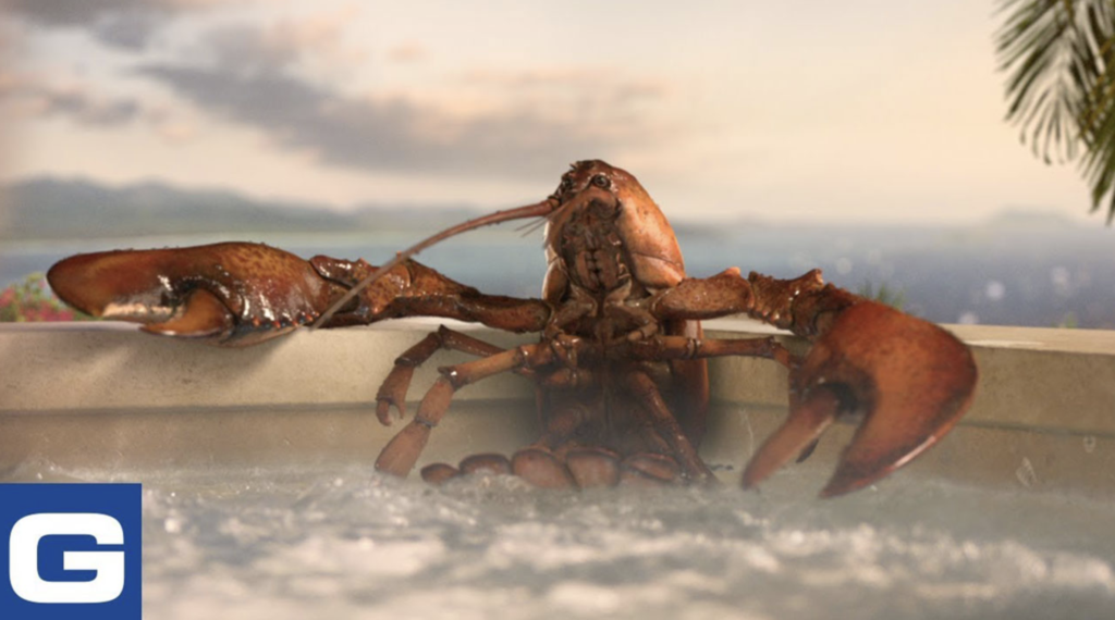 GEICO Reveals What Happens When A Lobster Crashes A Hot Tub Party