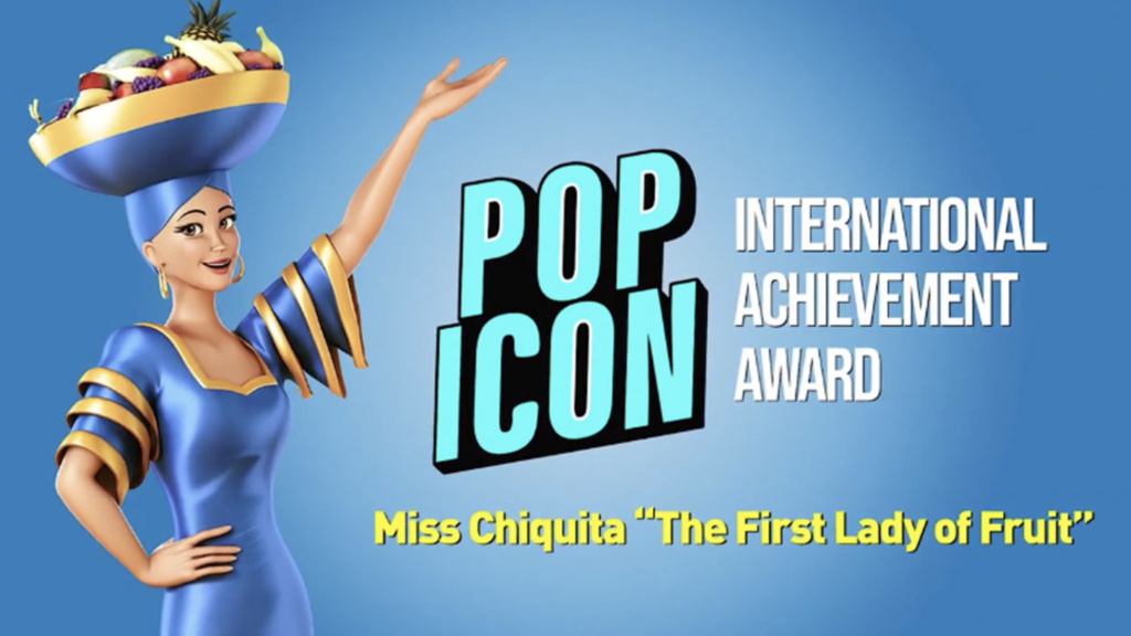 Miss Chiquita Wins The PopIcon International Achievement Award At #AWLATAM 2019