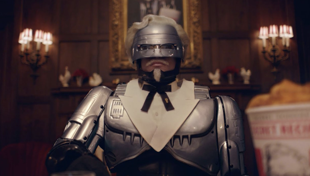 Colonel RoboCop Makes His KFC Debut