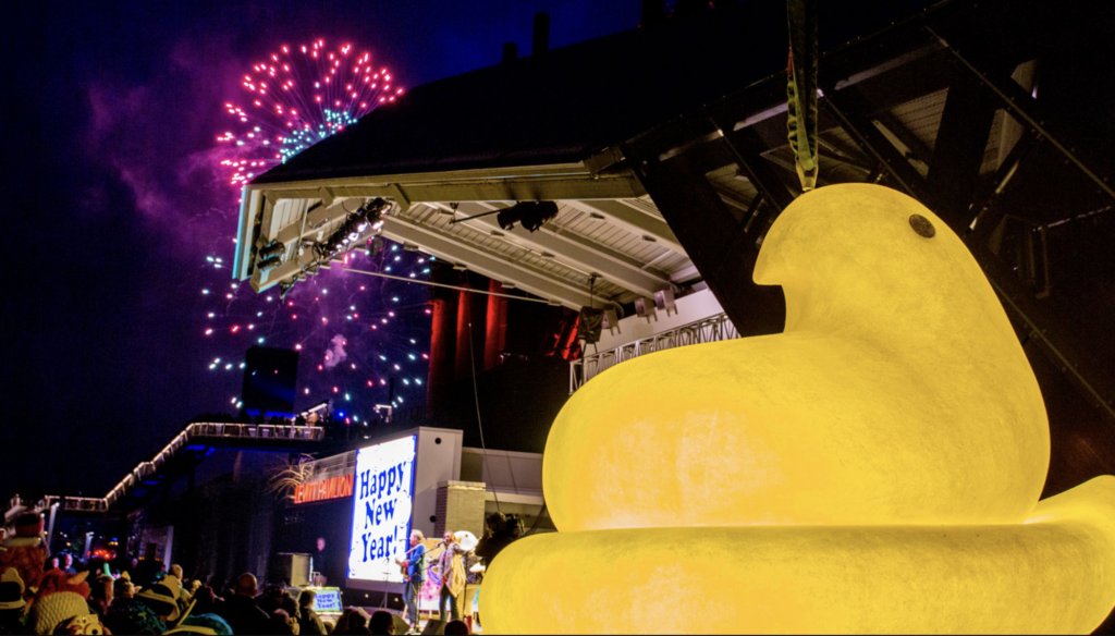 PEEPS Rings In New Year With 10th Annual PEEPS Chick Drop
