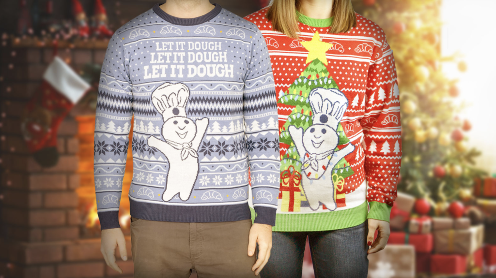 Pillsbury Warms Hearts For The Holidays With First-Ever Ugly Christmas Sweaters