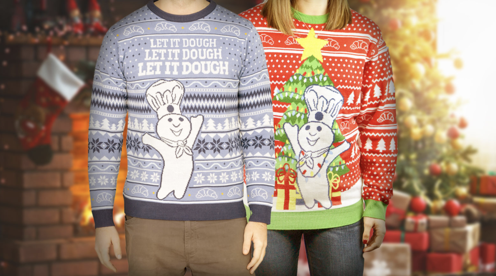 Pillsbury Warms Hearts For The Holidays With First-Ever Ugly Christmas Sweaters