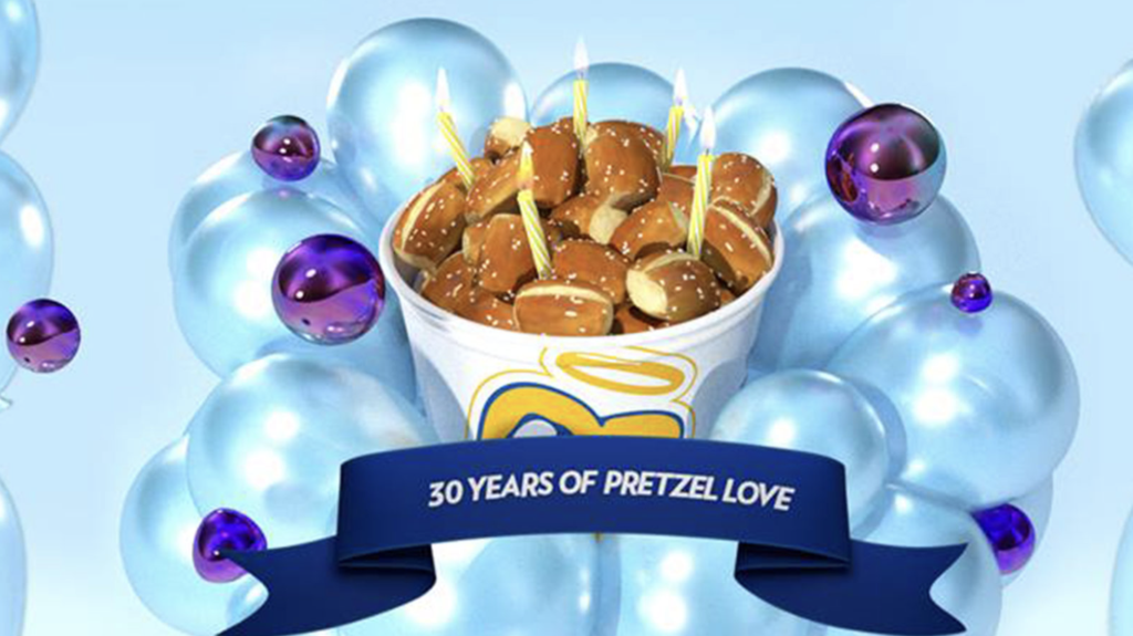Celebrating 30 Years of Auntie Anne’s Pretzel Love