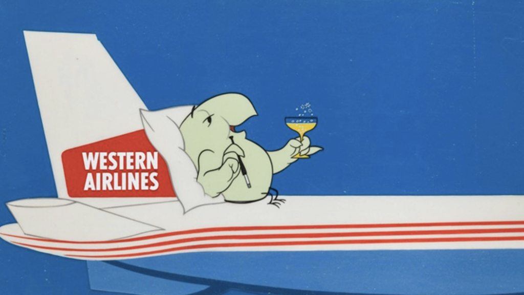 Throwback: Wally Bird from Western Airlines