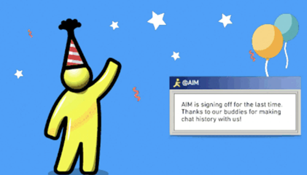 After 20 Years, AOL’s Yellow Running Man Has Retired