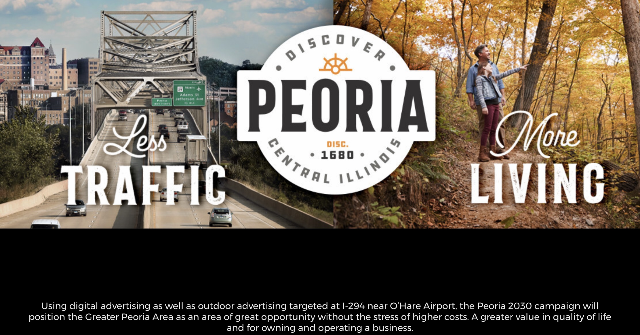 Peoria advert