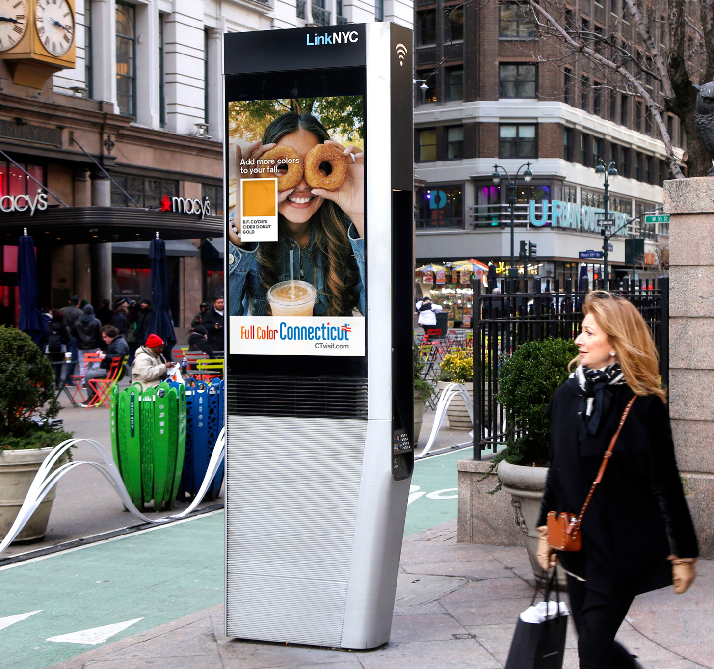 LinkNYC advert