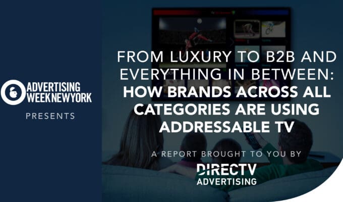 how brands are using addressable tv