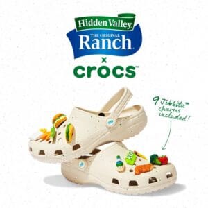 crocs x hidden valley ranch