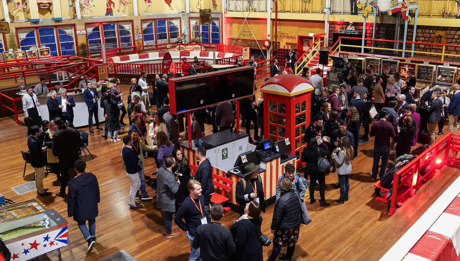 Networking Cocktails, Advertising Week Asia-Pacific, Luna Park, Sydney, Australia - 30 Jul 2019